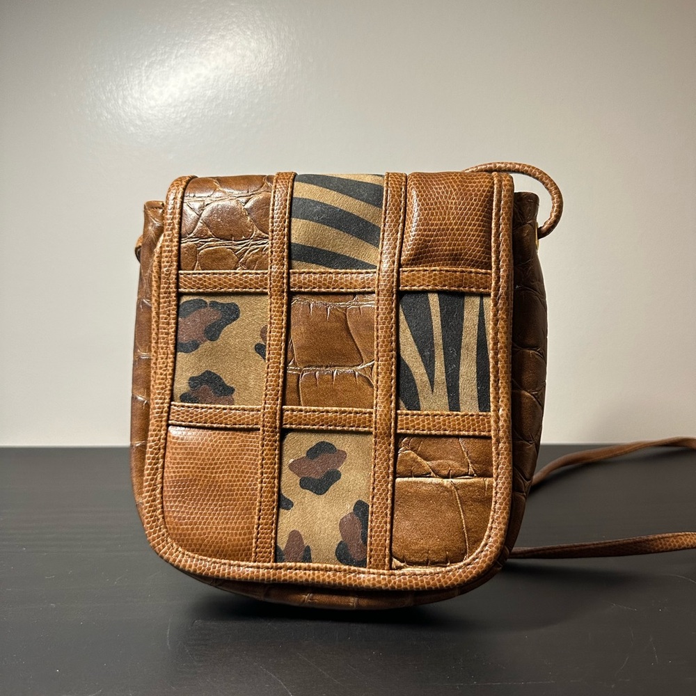 Animal Print Faux Leather Crossbody